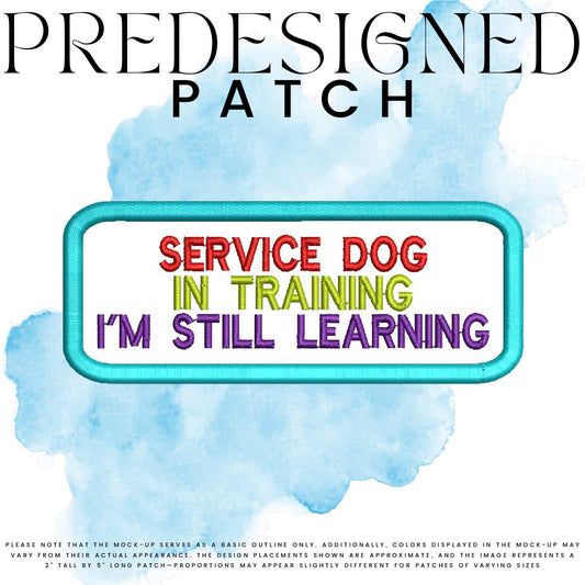 SD IN TRAINING I’M STILL LEARNING