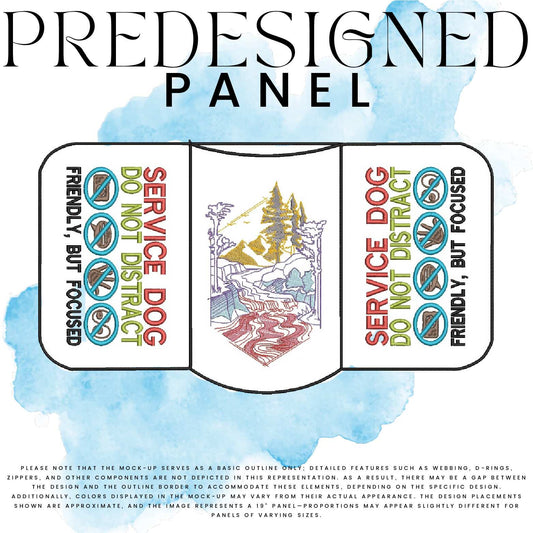 NATURALIS WILD STREAM-SD DO NOT DISTRACT-STANDARD PANEL