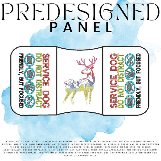 NATURALIS WILD DEER-SD DO NOT DISTRACT-STANDARD PANEL