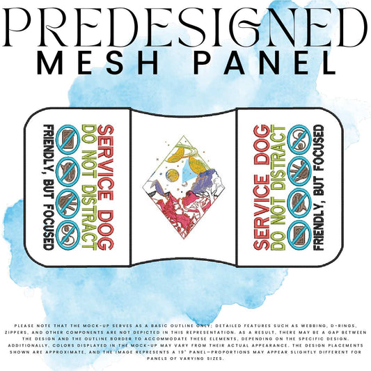EARTH TO SPACE-SD DO NOT DISTRACT SYMBOLS FRIENDLY BUT FOCUSED-STANDARD PANEL