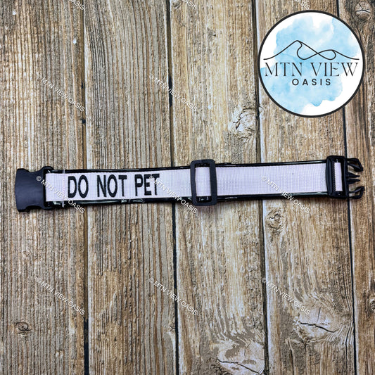 2” EMBROIDERED COLLAR