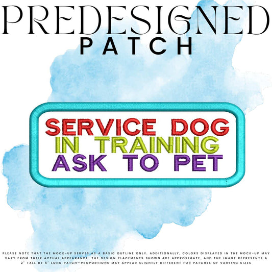 SD IN TRAINING ASK TO PET