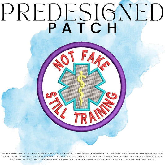 NOT FAKE STILL TRAINING-MEDICAL SYMBOL (filled in)