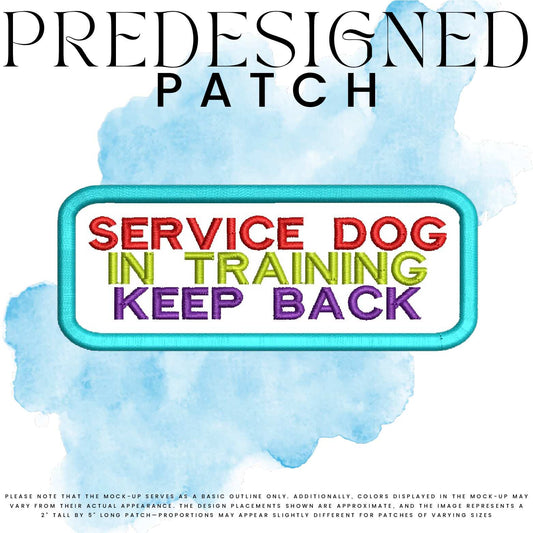 SD IN TRAINING KEEP BACK