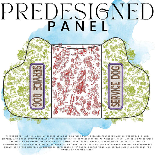 SERVICE DOG-MOTH-STANDARD PANEL