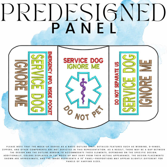 SD IGNORE ME-IGNORE ME #1 (outline)-MEDICAL SYMBOL-STANDARD PANEL