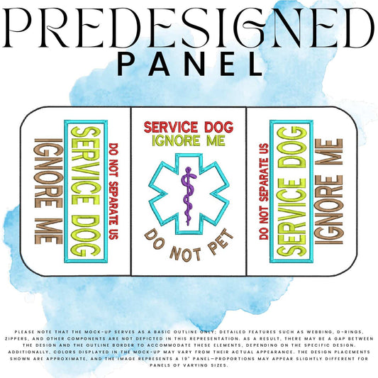 SD IGNORE ME-IGNORE ME #3 (outline)-MEDICAL SYMBOL-STANDARD PANEL
