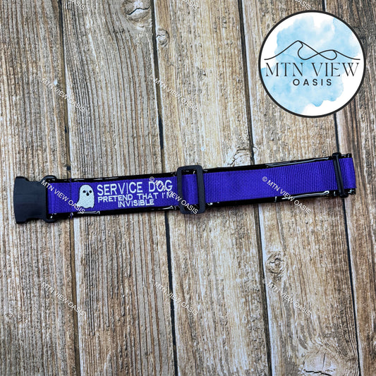 2” EMBROIDERED COLLAR