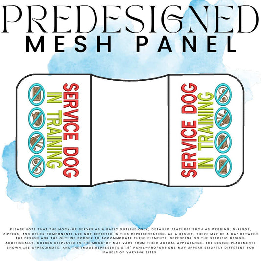SD IN TRAINING SYMBOLS-MESH PANEL