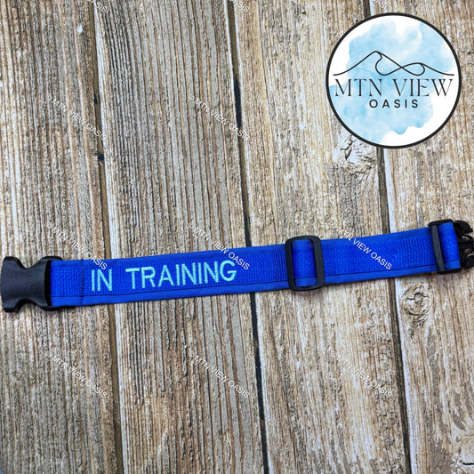 1.5” EMBROIDERED COLLAR