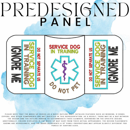 SD IN TRAINING-IGNORE ME #3 (outline)-MEDICAL SYMBOL-STANDARD PANEL