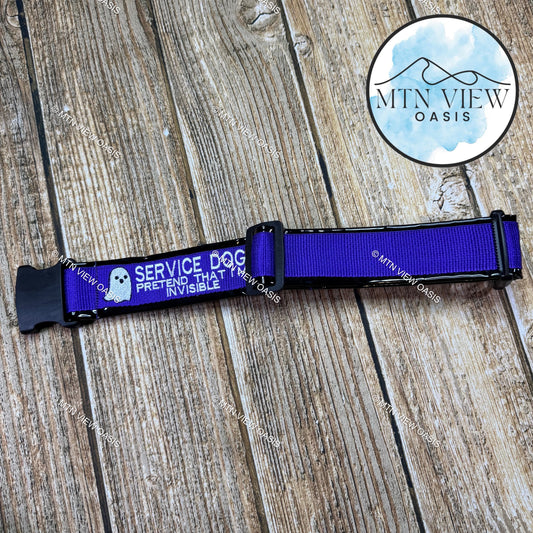 2” EMBROIDERED COLLAR