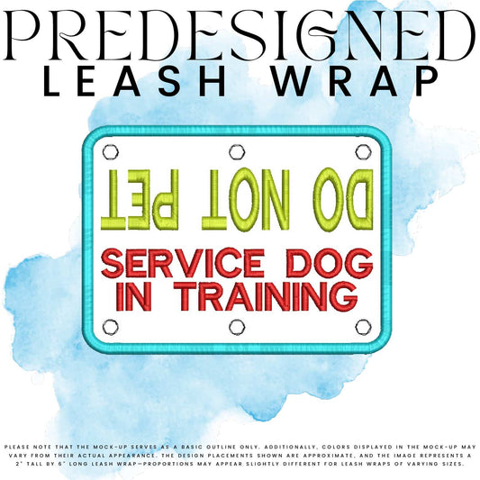 SD IN TRAINING-DO NOT PET