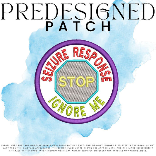 SEIZURE ALERT IGNORE ME-STOP SIGN (filled in)