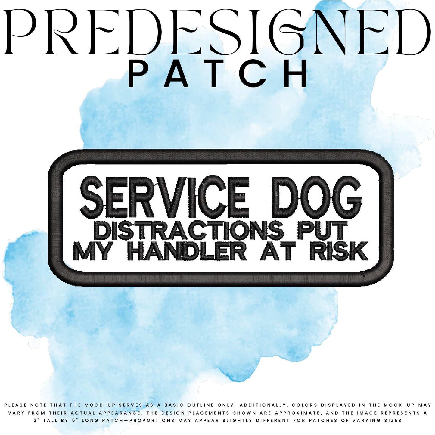 SD DISTRACTIONS PUT MY HANDLER AT RISK