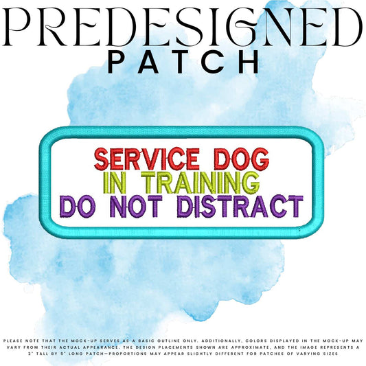 SD IN TRAINING DO NOT DISTRACT