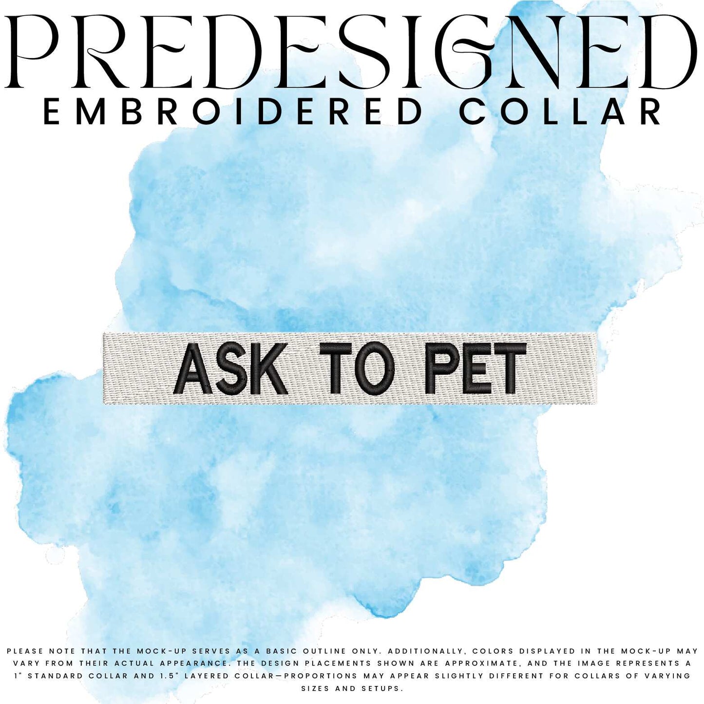 ASK TO PET