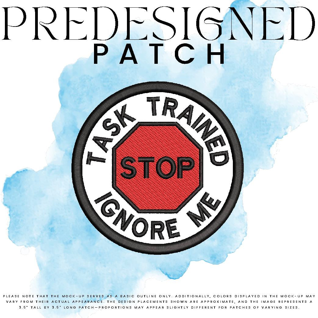 TASK TRAINED IGNORE ME-STOP SIGN (filled in)