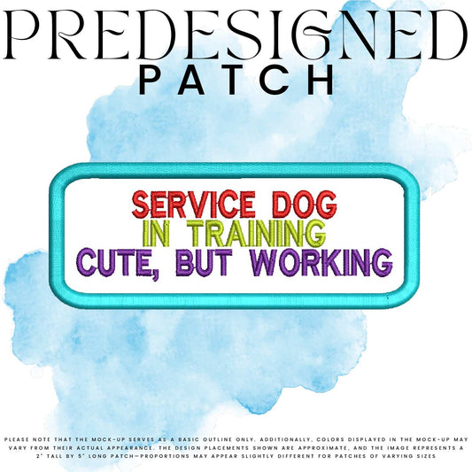 SD IN TRAINING CUTE BUT WORKING