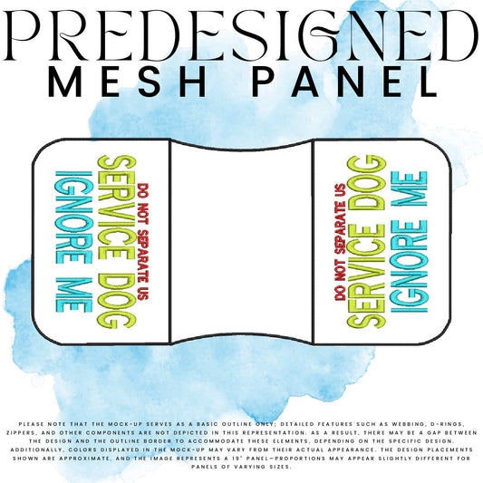 DO NOT SEPARATE US SD IGNORE ME-MESH PANEL