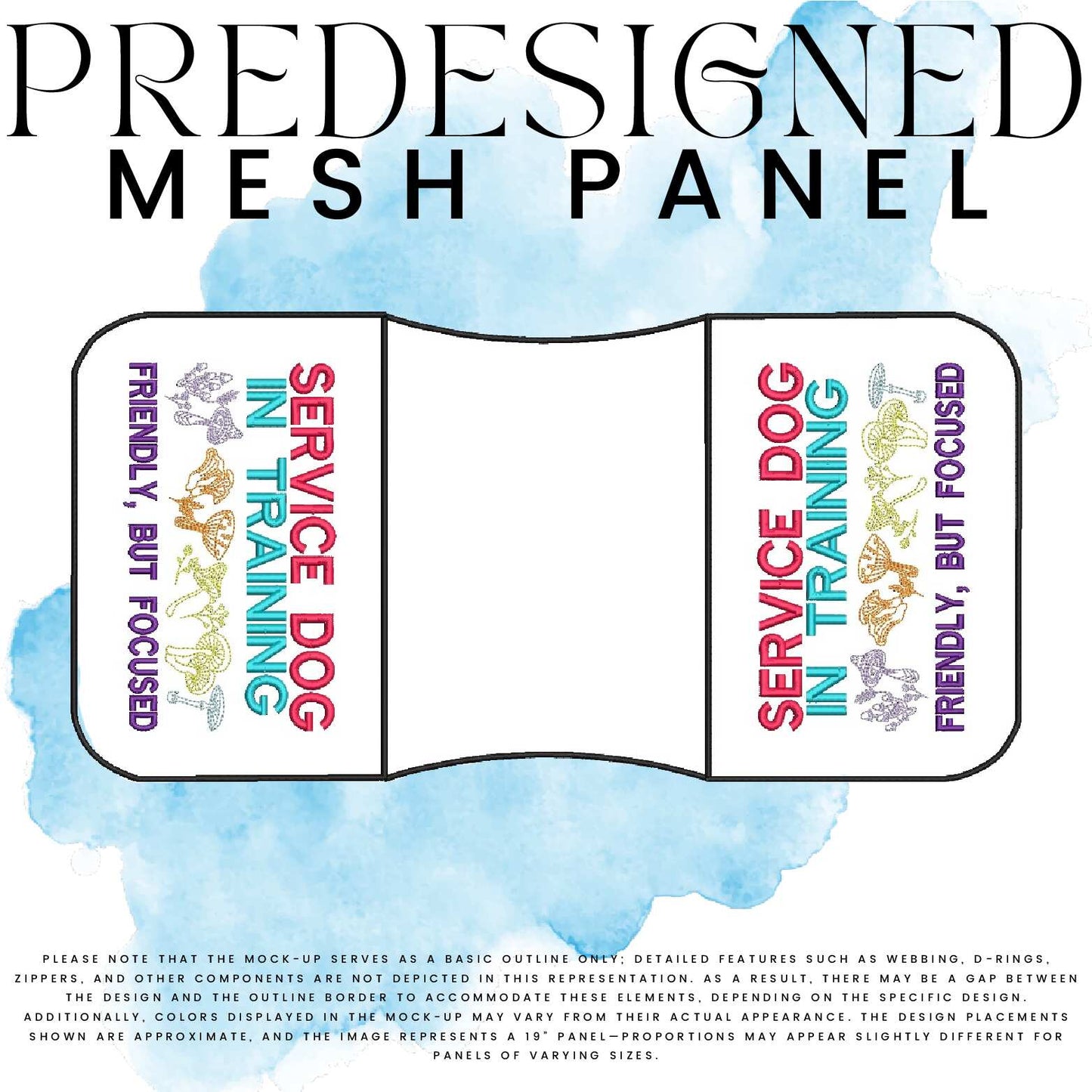 SD IN TRAINING FRIENDLY BUT FOCUSED-MUSHROOMS-MESH PANEL
