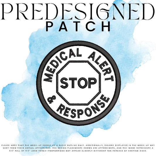 MEDICAL ALERT AND RESPONSE-STOP SIGN (outline)