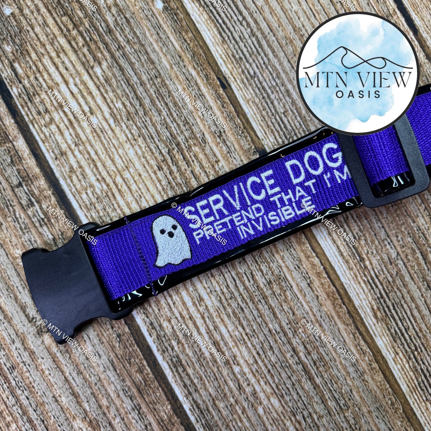 2” EMBROIDERED COLLAR