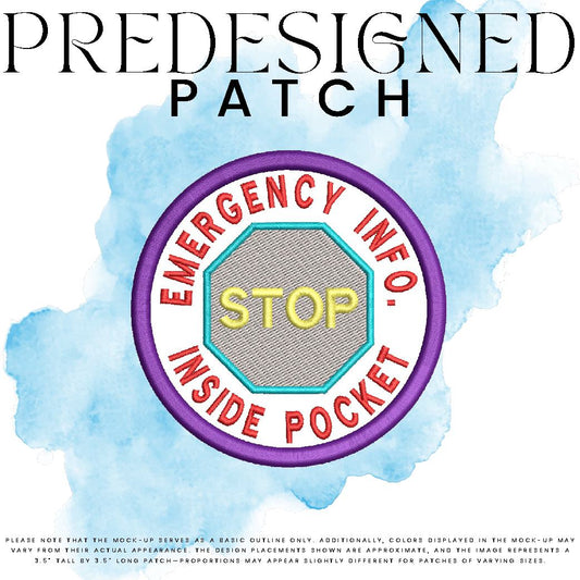 EMERGENCY INFO INSIDE POCKET-STOP SIGN (filled in)