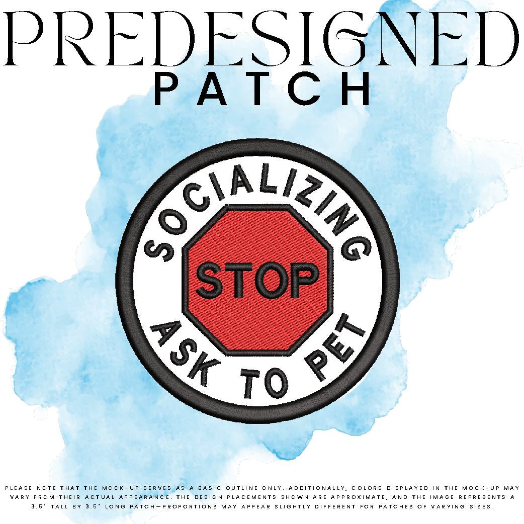 SOCIALIZING ASK TO PET-STOP SIGN (filled in)