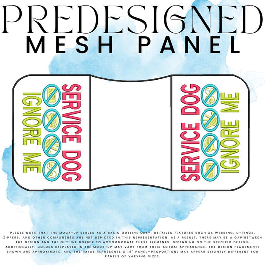 SD SYMBOLS IGNORE ME-MESH PANEL