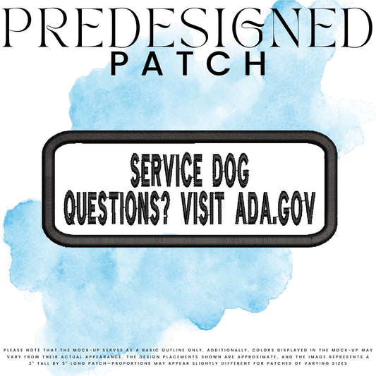 SD QUESTIONS VISIT ADA.GOV