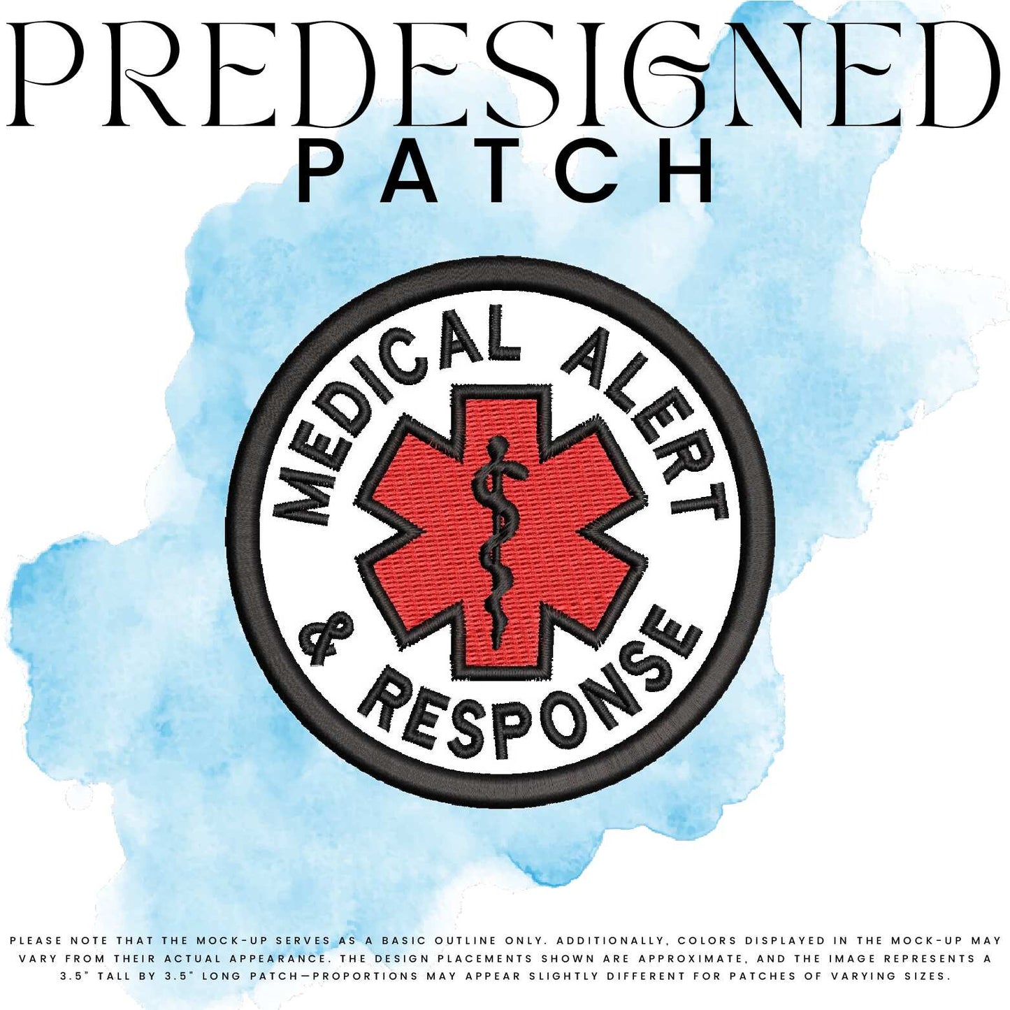 MEDICAL ALERT & RESPONSE-MEDICAL SYMBOL (filled in)