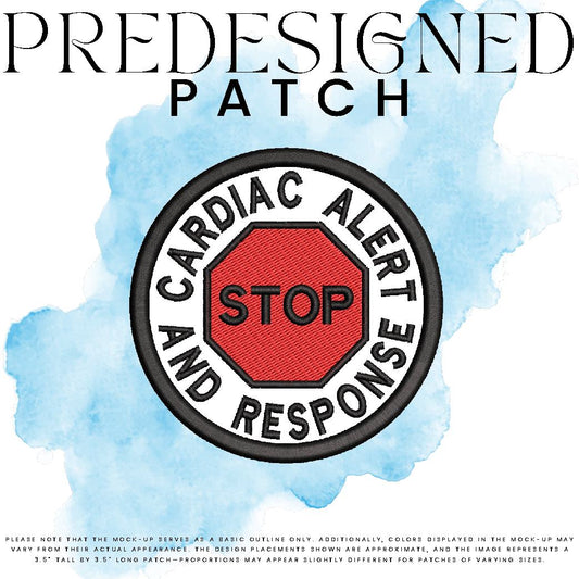 CARDIAC ALERT AND RESPONSE-STOP SIGN (filled in)