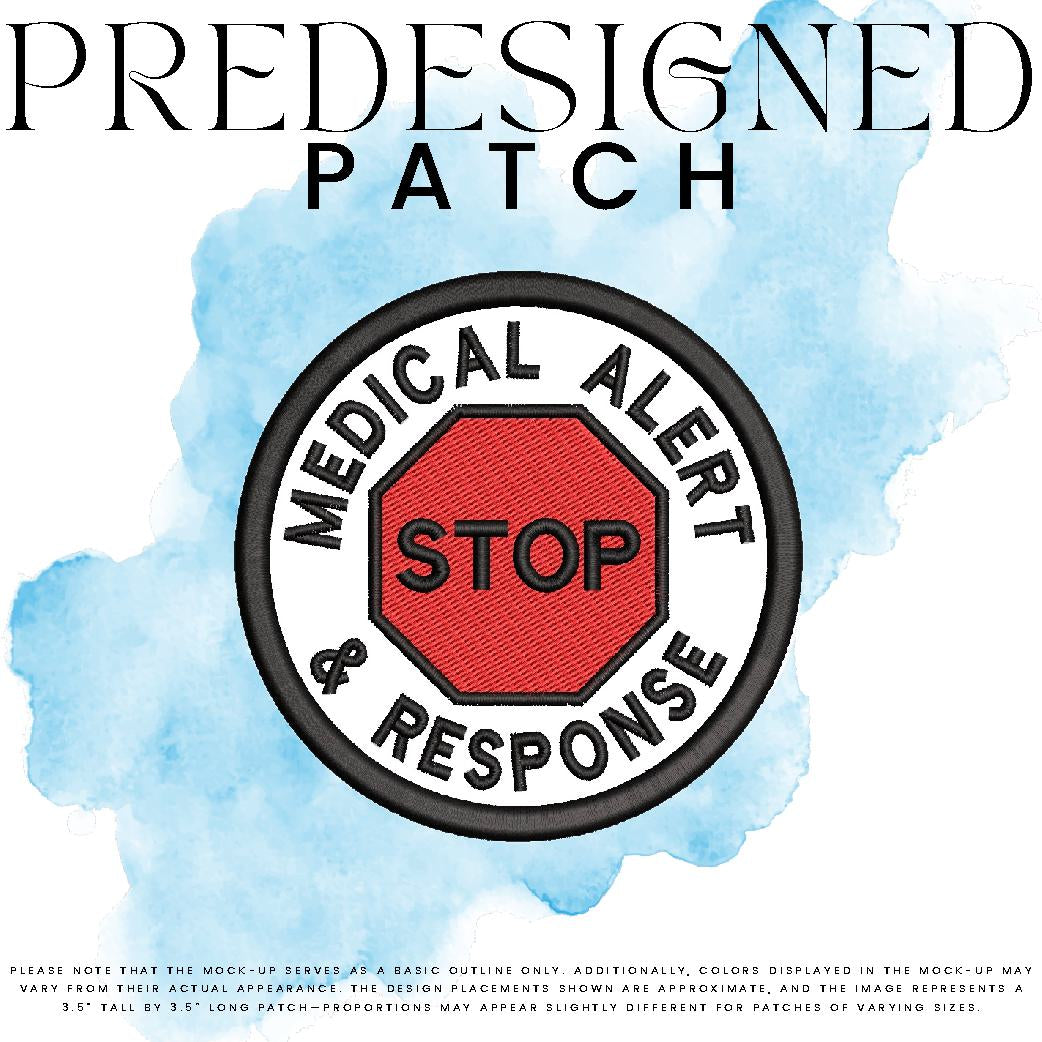 MEDICAL ALERT AND RESPONSE-STOP SIGN (filled in)