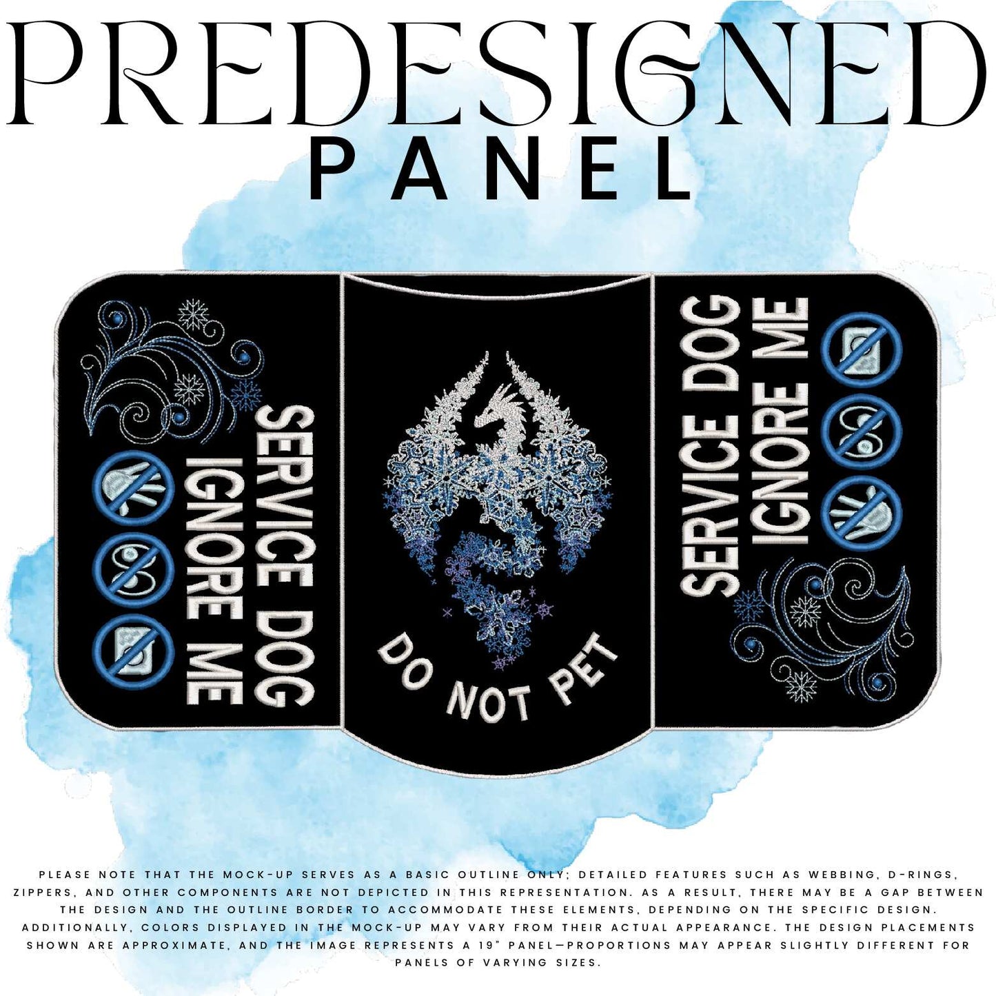 WINTER DRAGON-SD IGNORE ME-STANDARD PANEL