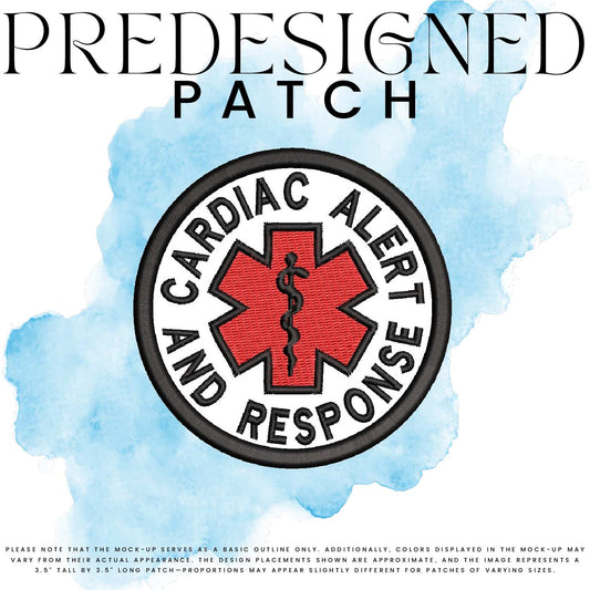 CARDIAC ALERT AND RESPONSE-MEDICAL SYMBOL (filled in)