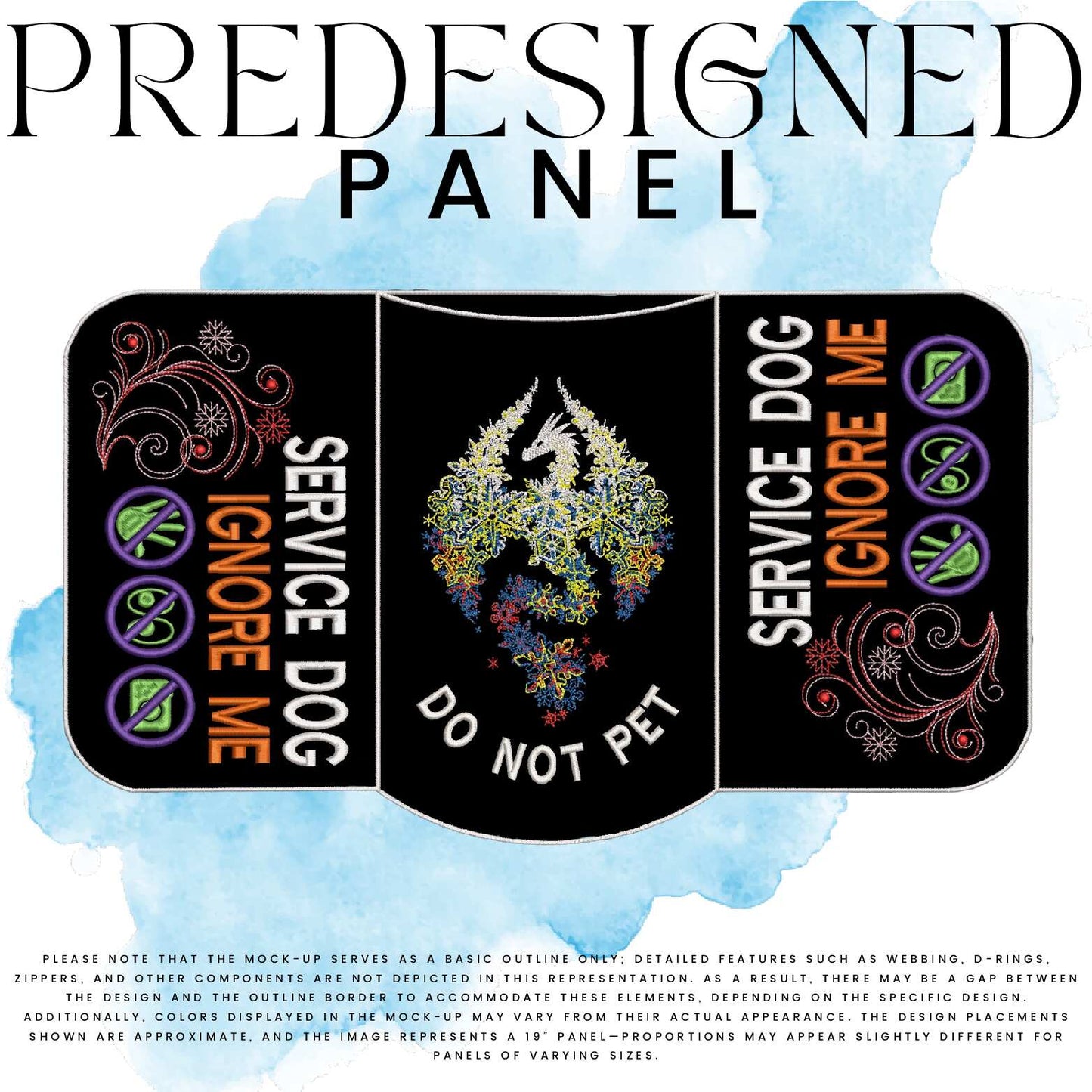 WINTER DRAGON-SD IGNORE ME-STANDARD PANEL