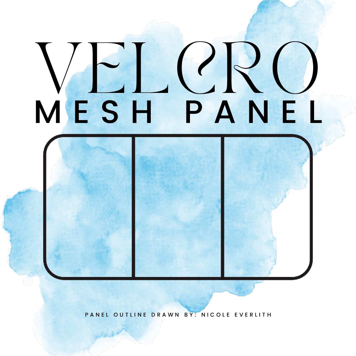 VELCRO MESH PANEL: RECTANGLE