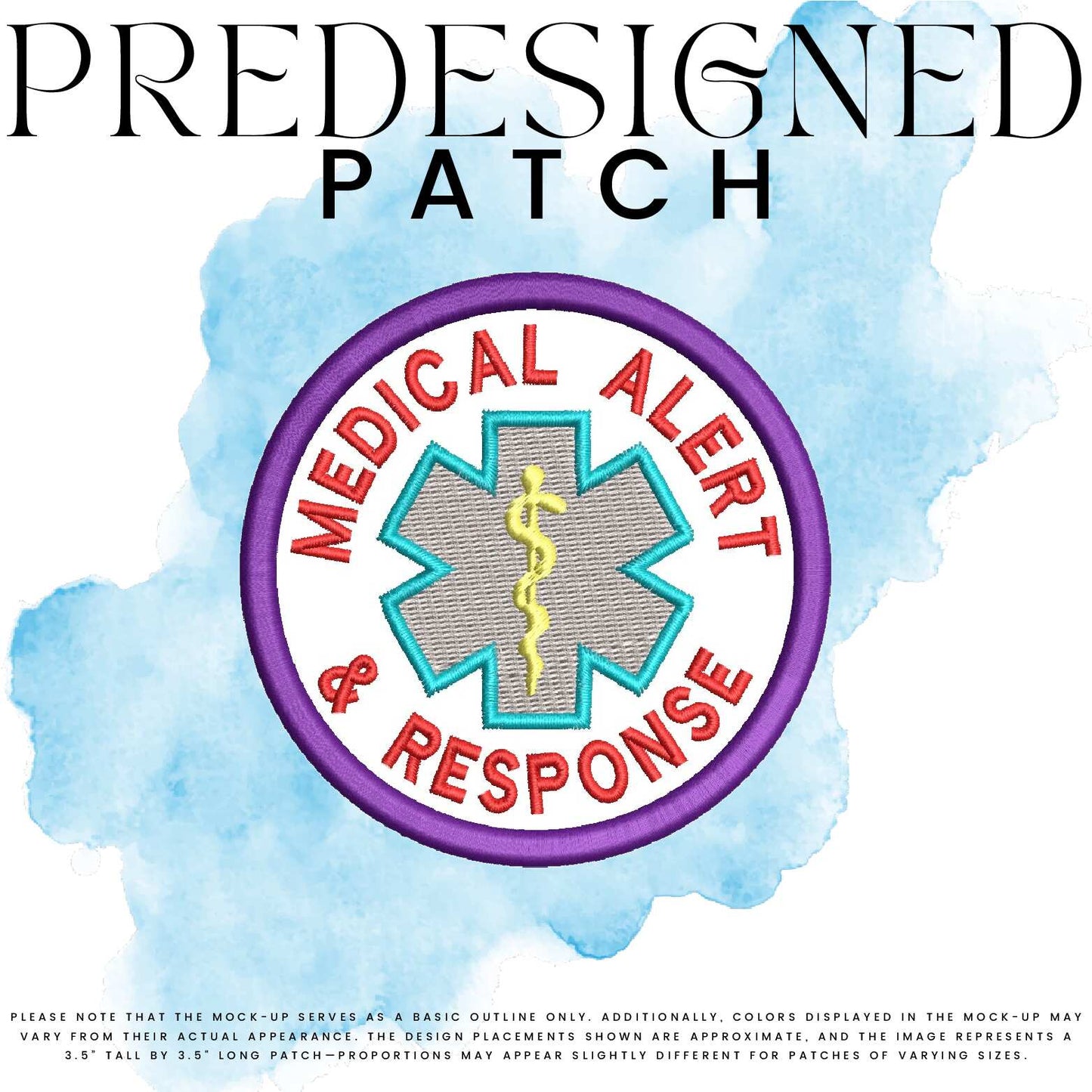 MEDICAL ALERT & RESPONSE-MEDICAL SYMBOL (filled in)