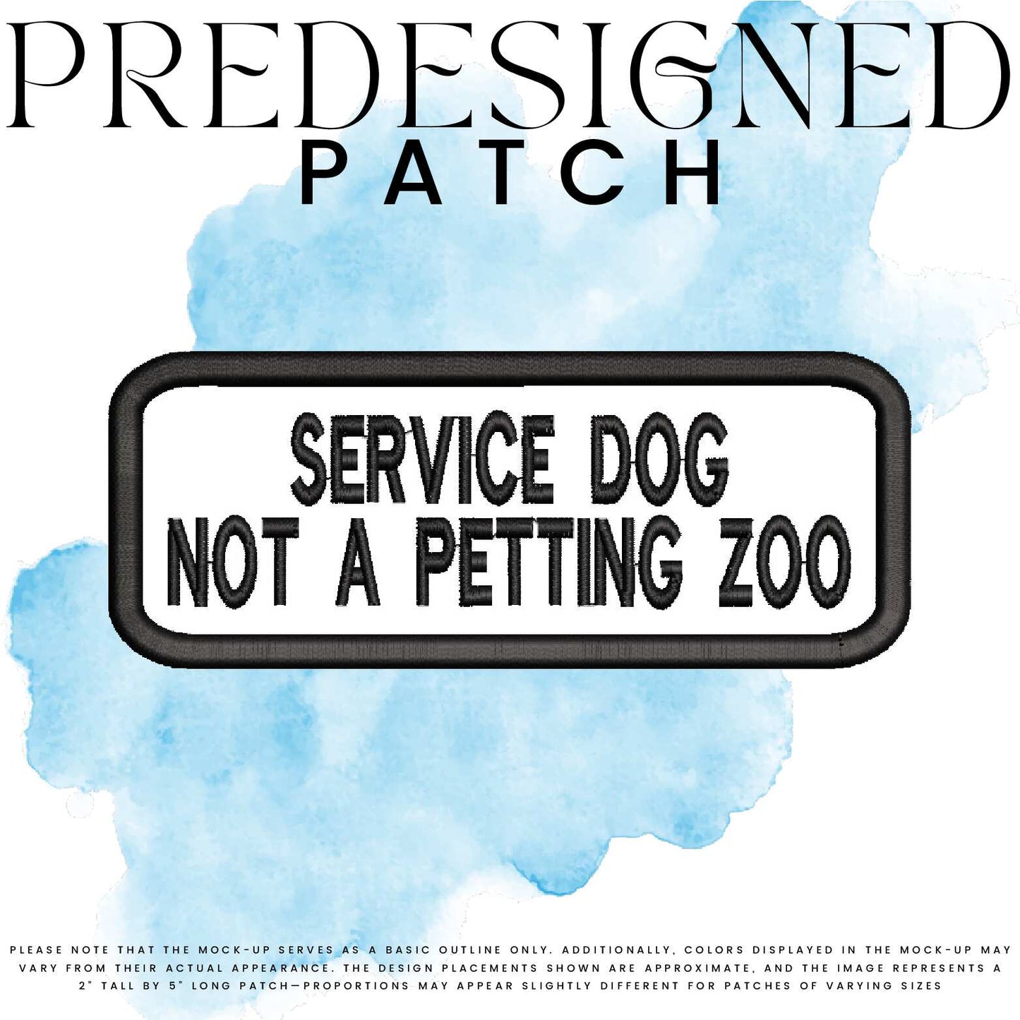 SD NOT A PETTING ZOO