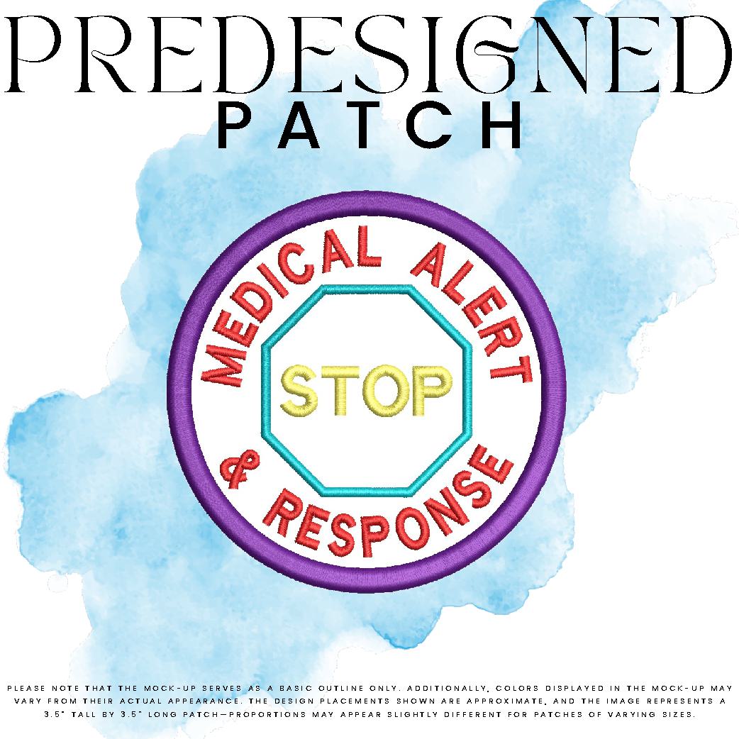 MEDICAL ALERT AND RESPONSE-STOP SIGN (outline)