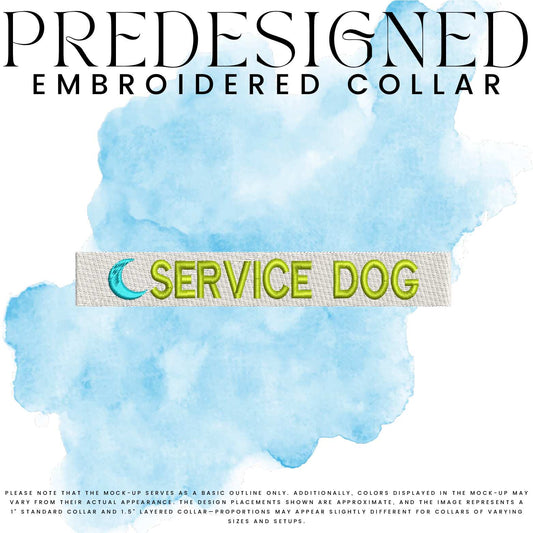 SERVICE DOG-CRESCENT MOON