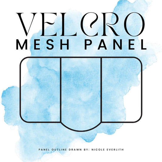 VELCRO MESH PANEL: SR STRAIGHT-FRONT