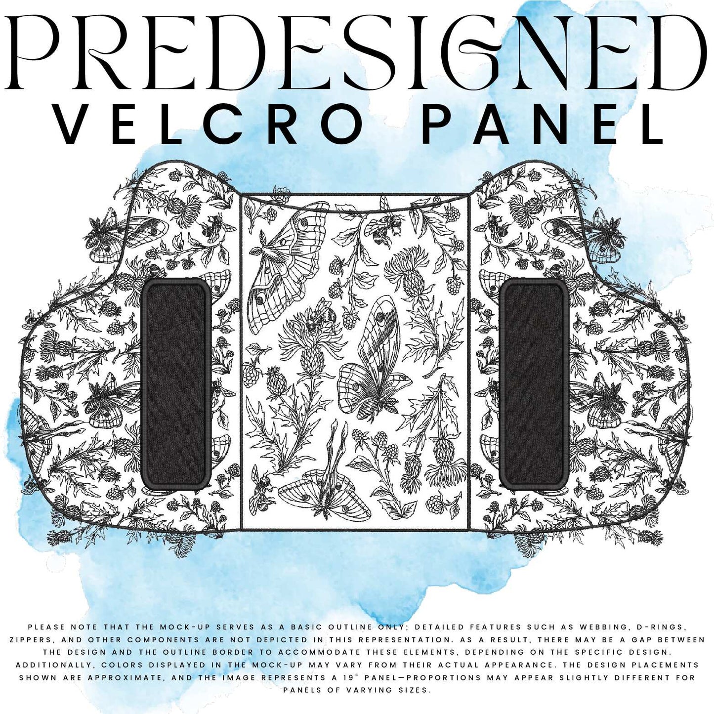 VELCRO-MOTH-STANDARD PANEL