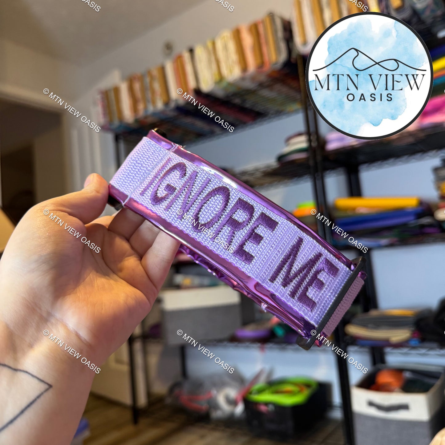 2” EMBROIDERED COLLAR