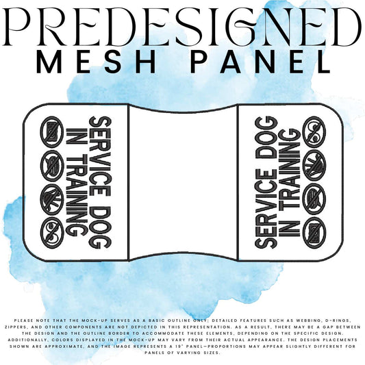 SD IN TRAINING SYMBOLS-MESH PANEL