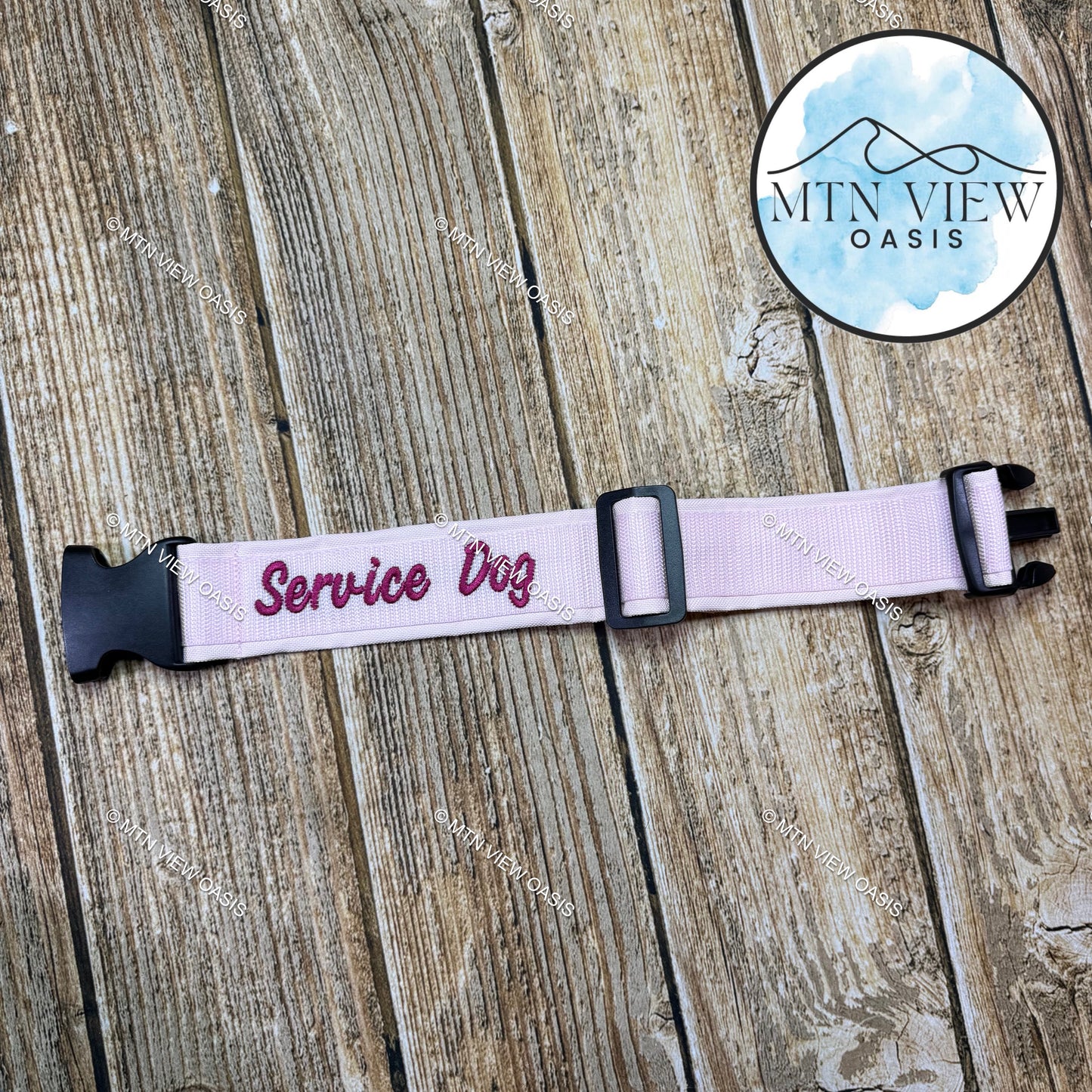 2” EMBROIDERED COLLAR