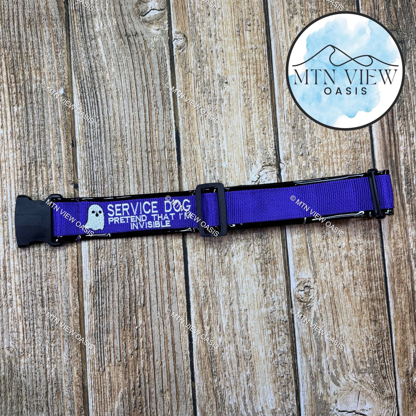 2” EMBROIDERED COLLAR