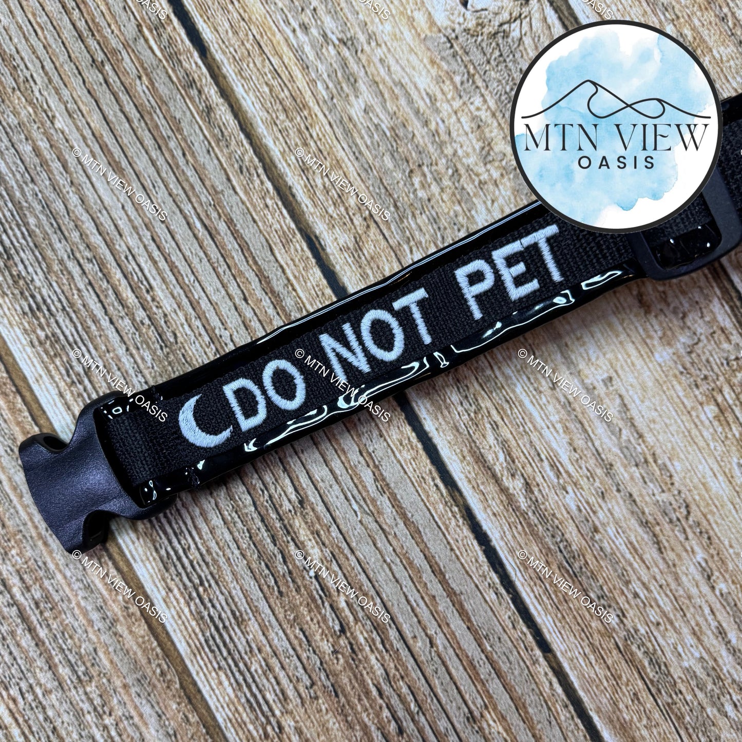 1.5” GLOW EMBROIDERED COLLAR