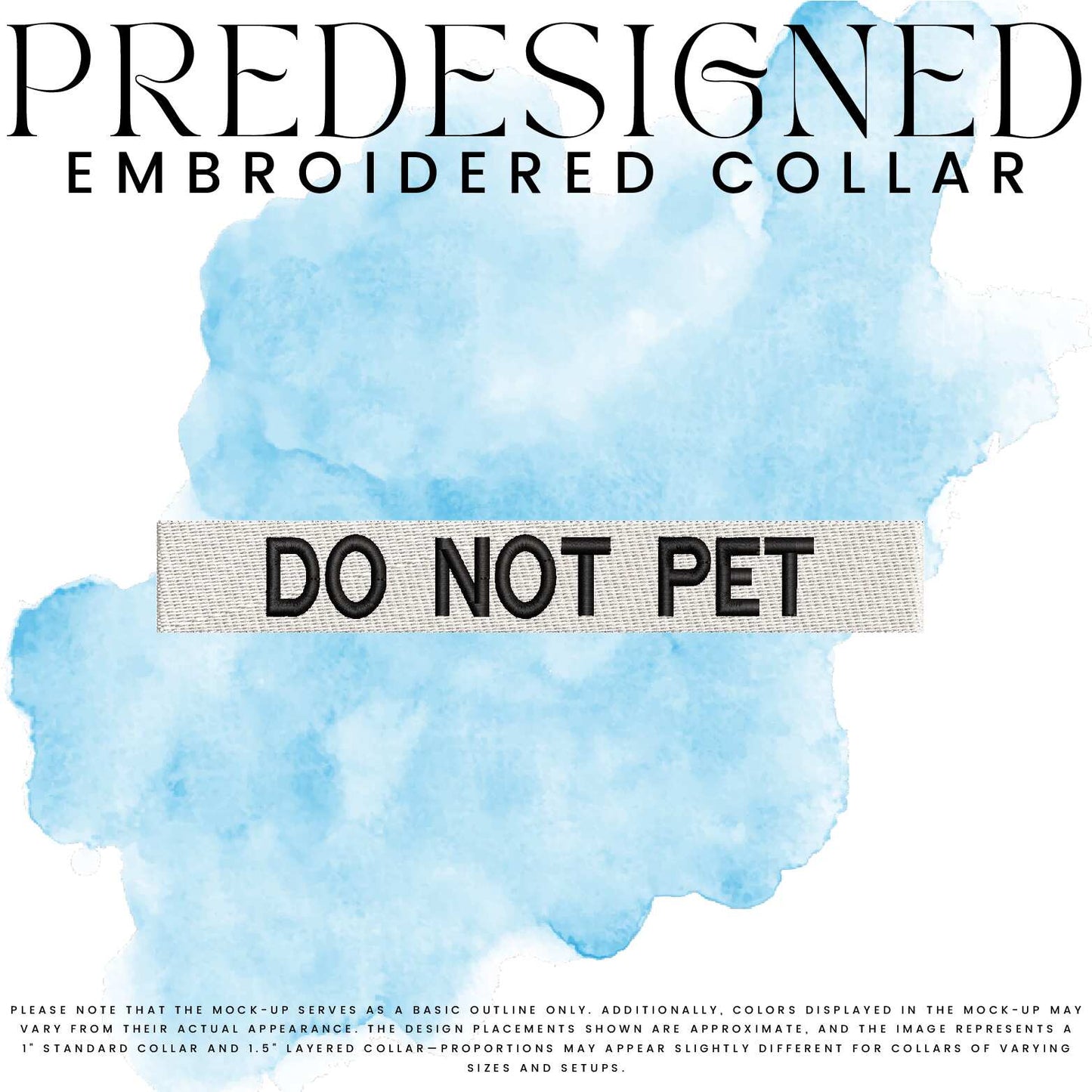 DO NOT PET